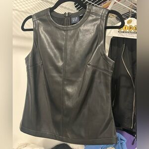 Gap vegan leather tank